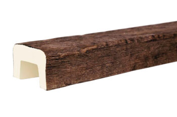 Faux wooden beam B1 oak finish